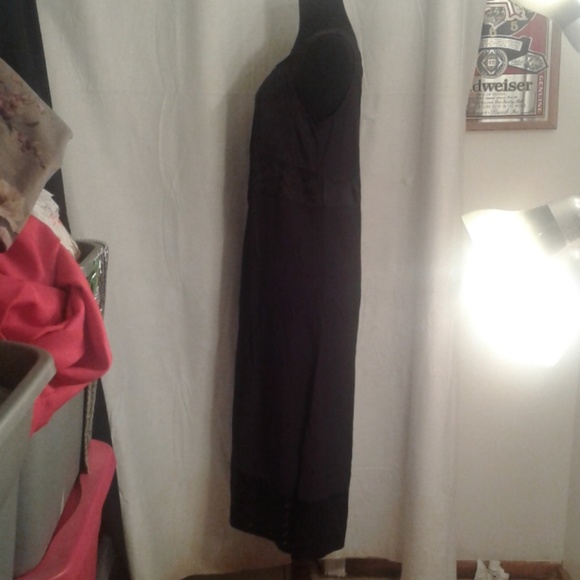 Jessica Howard 8 Petite maxi dress jacket purple Eyelet Lace - Picture 4 of 8